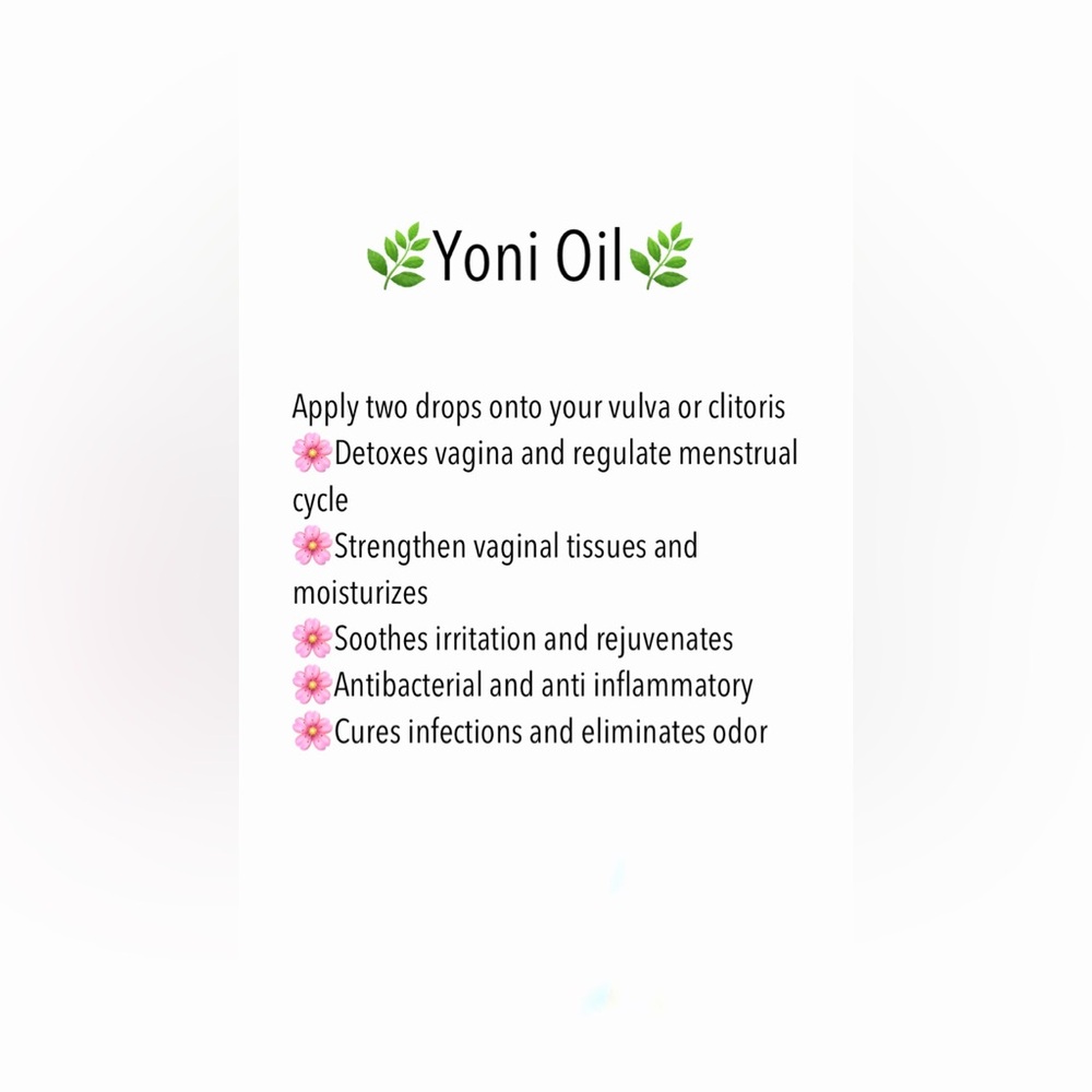 YONI (vaginal) OIL - Picture 5 of 8
